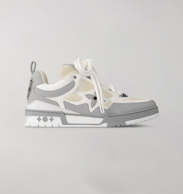 Skate Light Grey & White