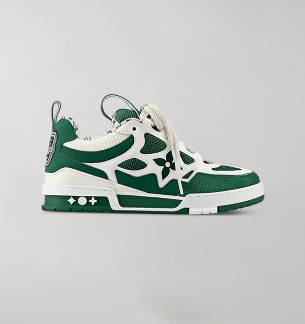 Skate Green & White