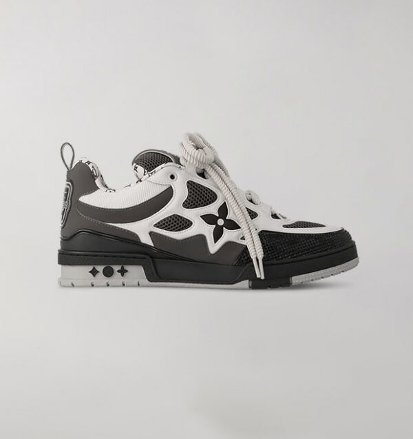 Skate Grey & White