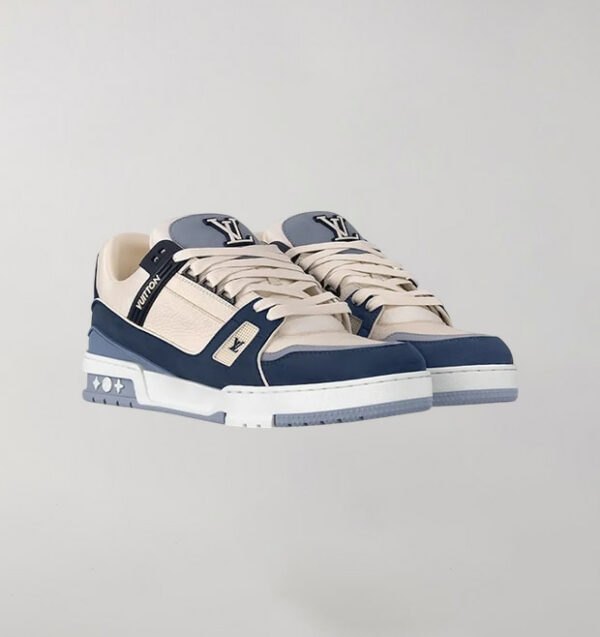 Trainer Navy Beige - Image 2