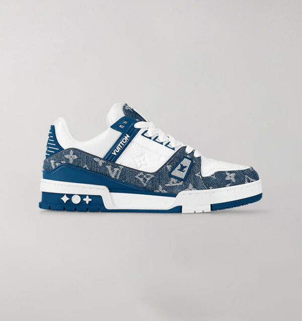 Trainer Denim White Blue
