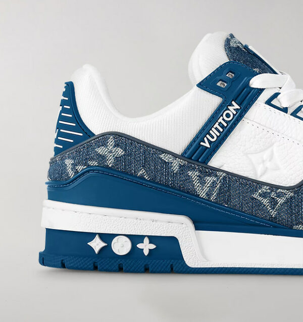 Trainer Denim White Blue - Image 6
