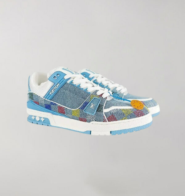 Trainer Blue Damier - Image 2