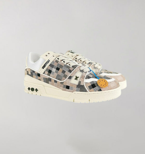 Trainer Beige Damier - Image 2