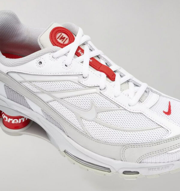 Supreme x Nike Shox Ride 2 White - Image 2