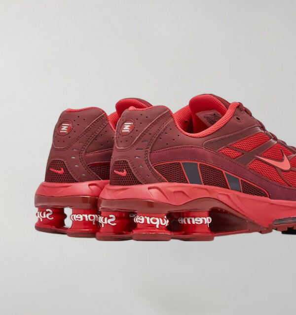 Supreme x Nike Shox Ride 2 Red - Image 3