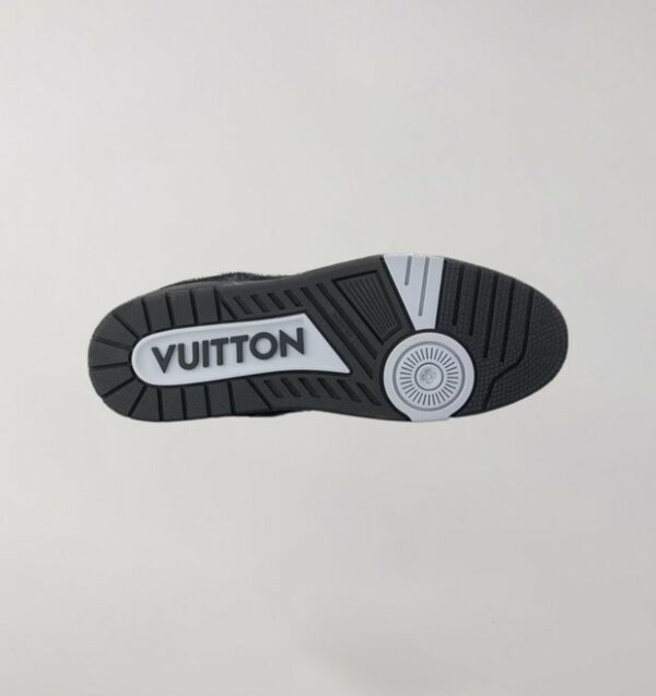 Louis Vuitton Trainer Black Denim - Image 5