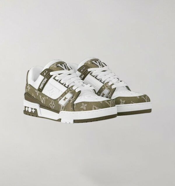 Louis Vuitton Trainer Green - Image 2