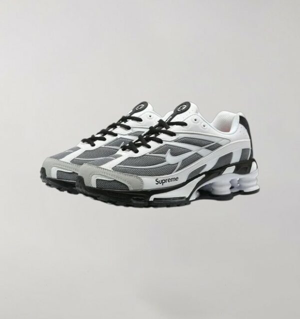 Supreme x Nike Shox Black & White - Image 2