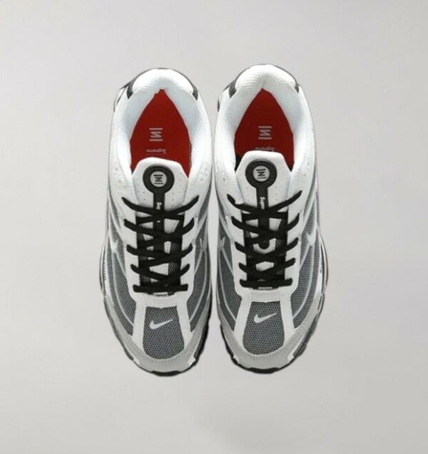 Supreme x Nike Shox Black & White - Image 3