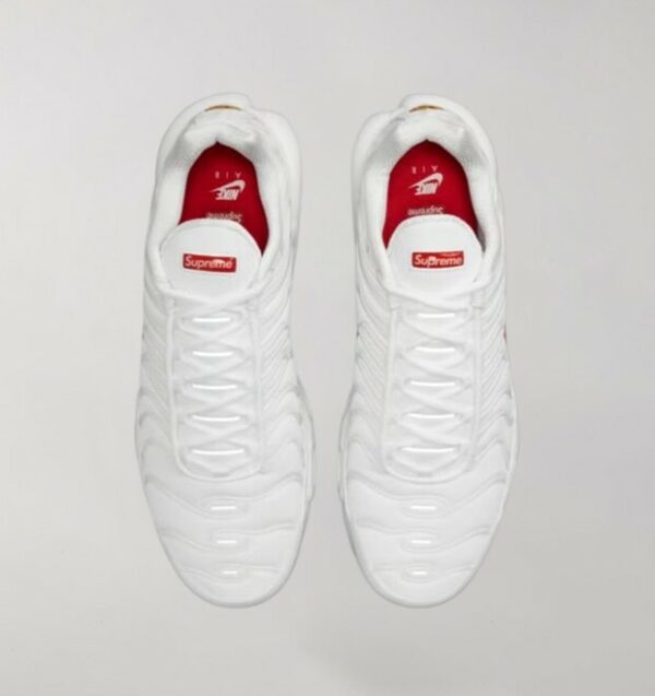 Supreme x Nike Air Max Plus White - Image 2