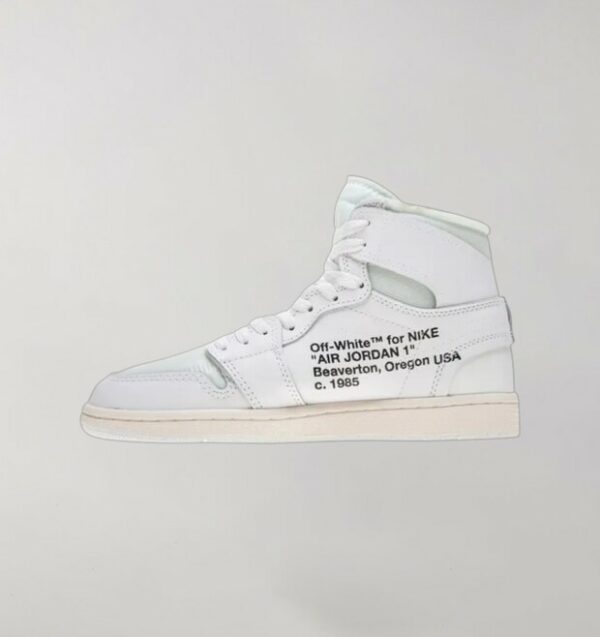 Off-White x Air Jordan 1 White - Image 3