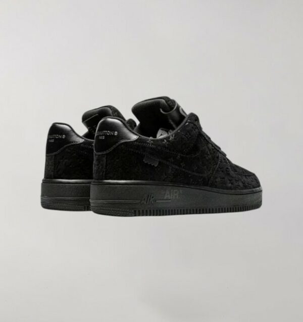 Nike Air Force 1 x Louis Vuitton Black - Image 3