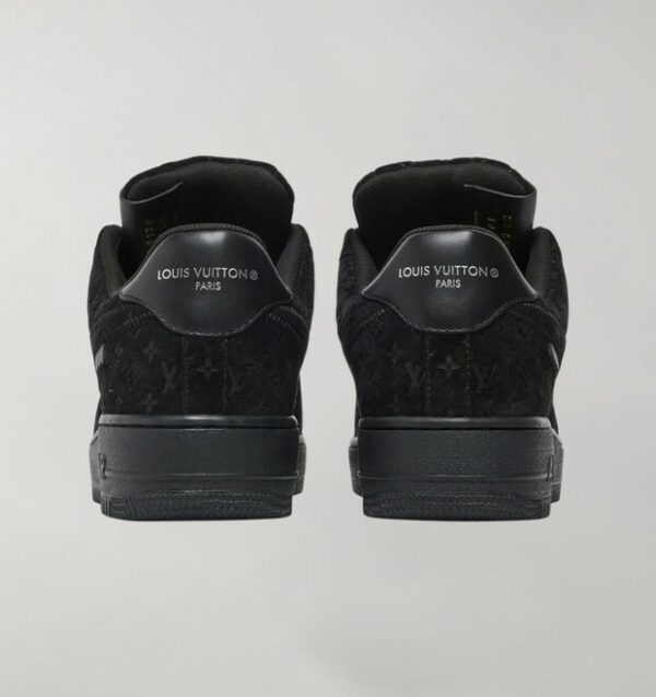 Nike Air Force 1 x Louis Vuitton Black - Image 4
