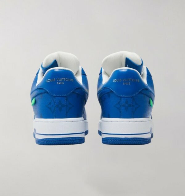 Nike Air Force 1 x Louis Vuitton Blue - Image 4