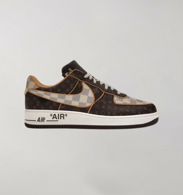 Nike Air Force 1 x Louis Vuitton Brown