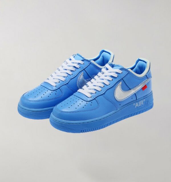 Nike Air Force 1 Off White MCA University Blue - Image 3