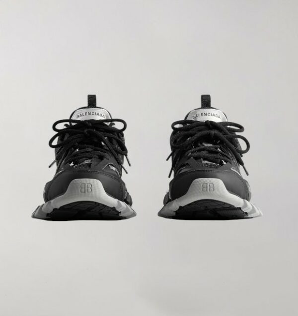 Balenciaga Track Black Silver - Image 3