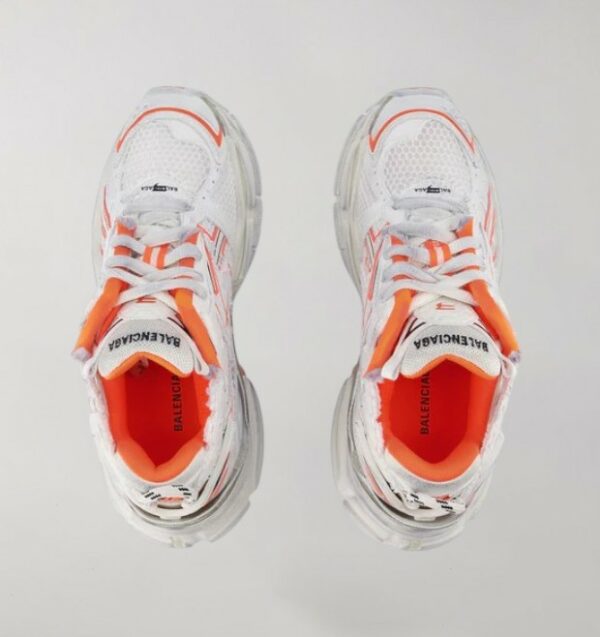 Balenciaga Runner Eggshell Orange Neon - Image 3