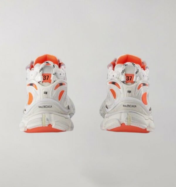 Balenciaga Runner Eggshell Orange Neon - Image 4