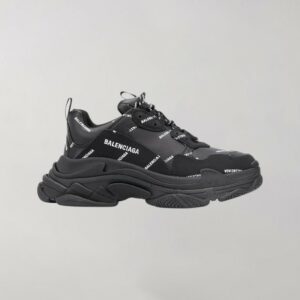 Balenciaga Triple S Logo Allover Black