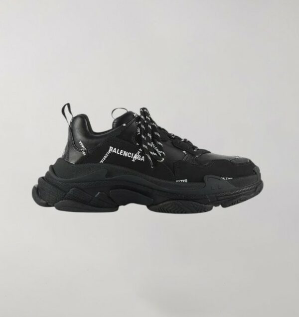Balenciaga Triple S Logo Allover Black