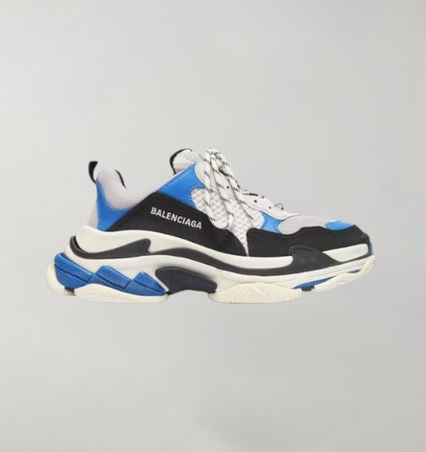 Balenciaga Triple S Black Blue