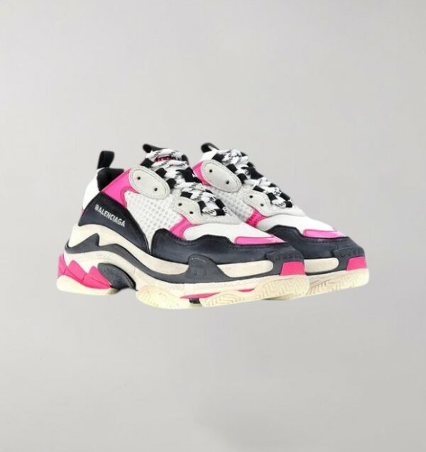 Balenciaga Triple S Pink White Black - Image 2