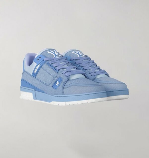 Louis Vuitton Trainer Light Blue - Image 2