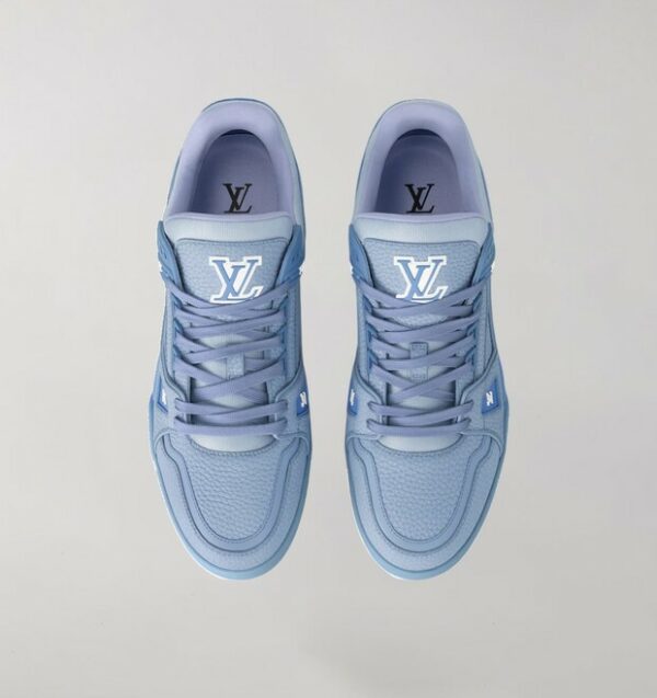 Louis Vuitton Trainer Light Blue - Image 3