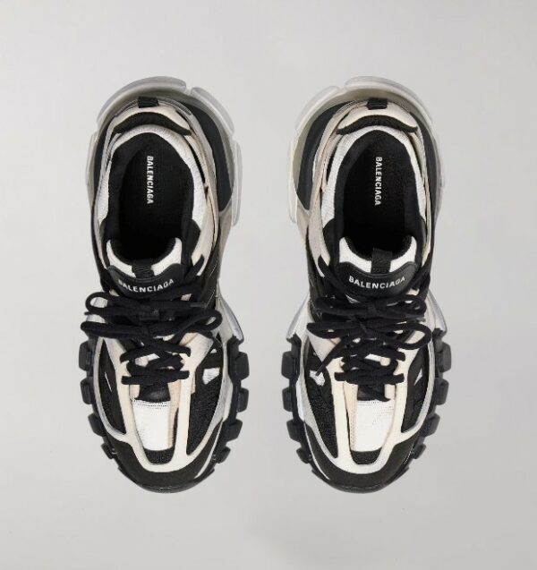 Balenciaga Track Mesh Grey Black White - Image 3