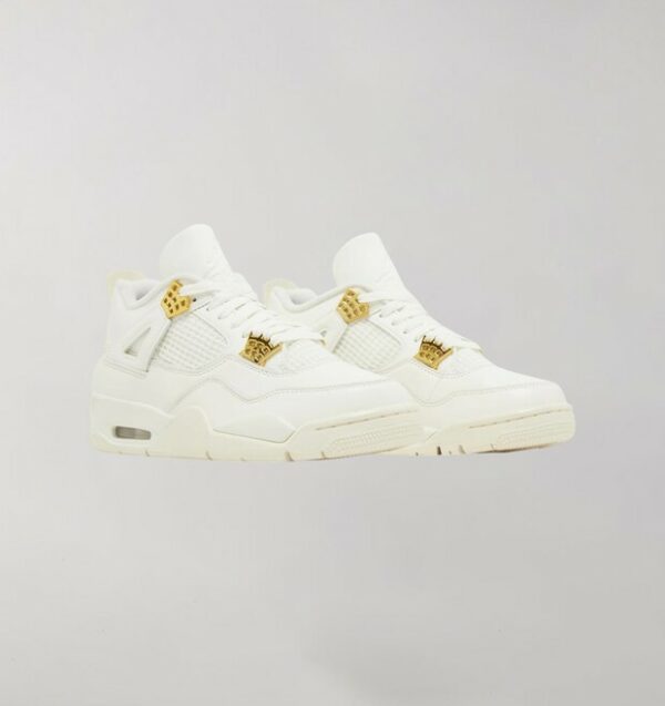 Air Jordan 4 Gold Metallic - Image 2