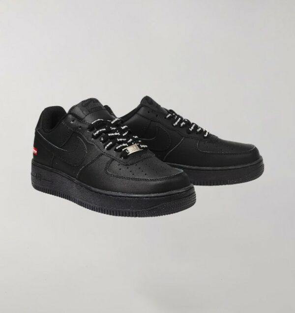 Nike Air Force 1 Supreme Black - Image 2