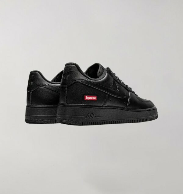 Nike Air Force 1 Supreme Black - Image 3
