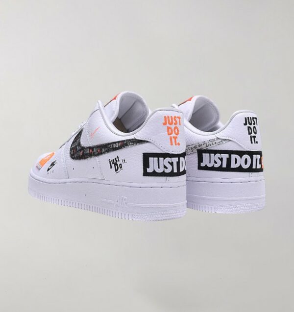 Nike Air Force 1 Just Do It White - Image 4