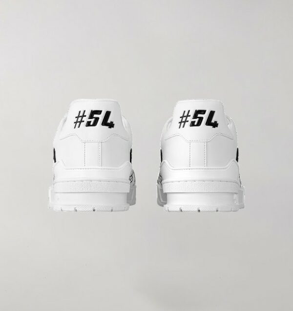 Louis Vuitton Trainer White Monogram Black - Image 4