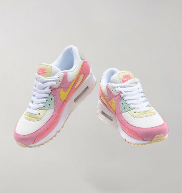 Nike Air Max 90 Pink Yellow - Image 2