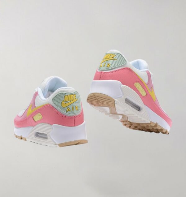Nike Air Max 90 Pink Yellow - Image 3
