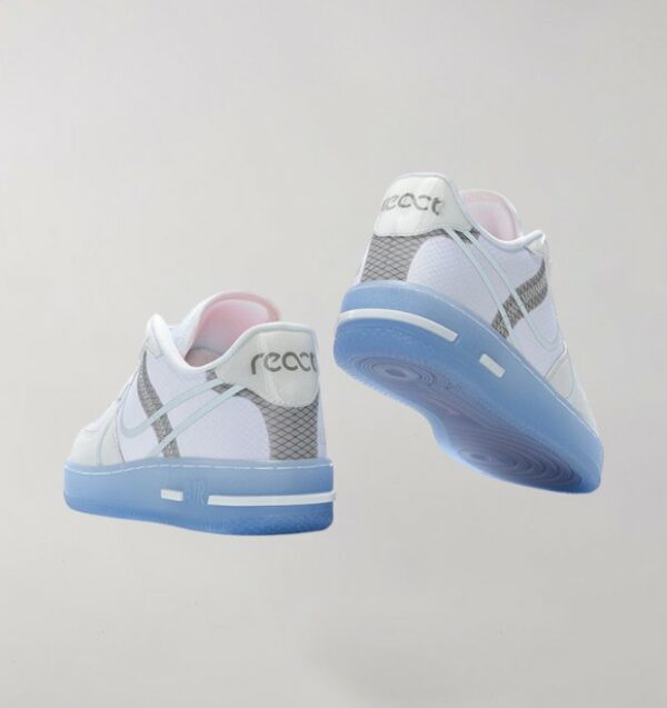 Nike Air Force 1 React White Ice - Image 3