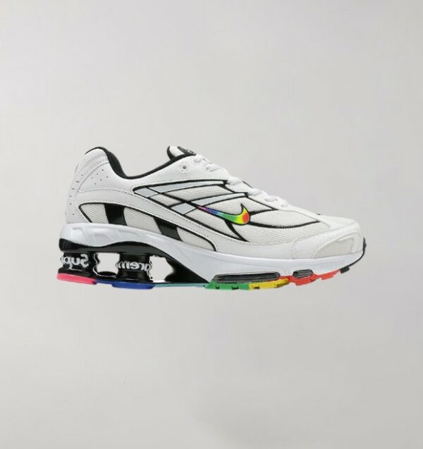 Supreme x Nike Shox Ride 2 White Rainbow