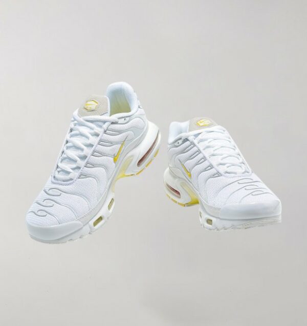 Nike Air Max Plus White Yellow - Image 2