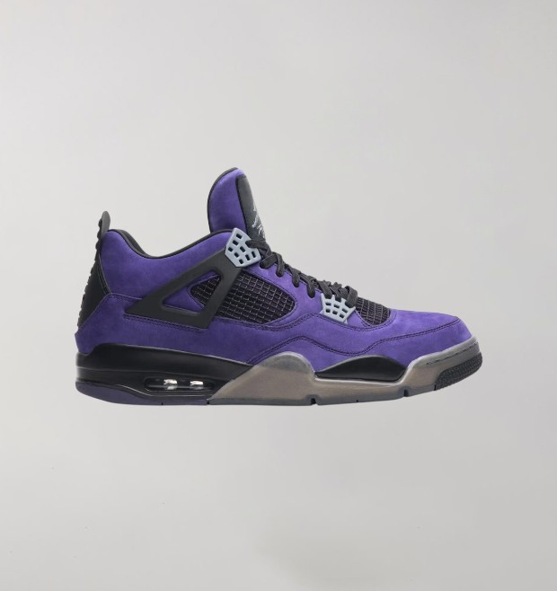 Air Jordan 4 Travis Scott Purple Suede
