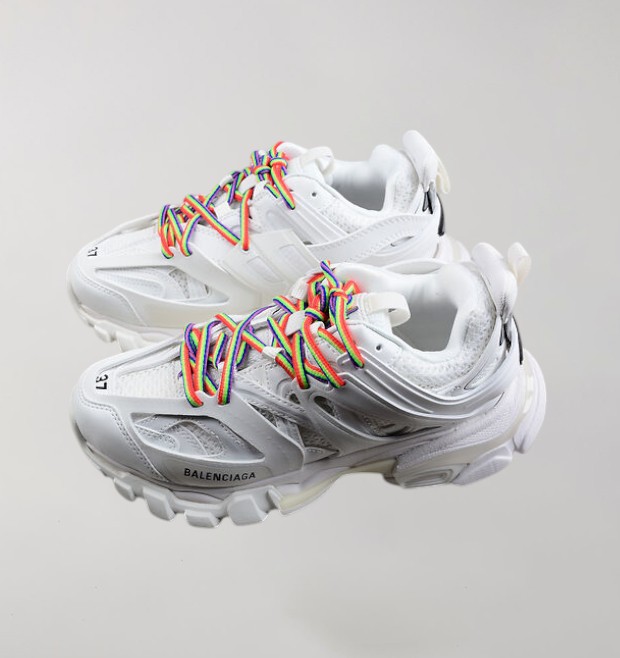 Balenciaga Track Rainbow White – Image 2
