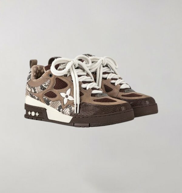 Louis Vuitton Skate Brown Snakeskin - Image 2