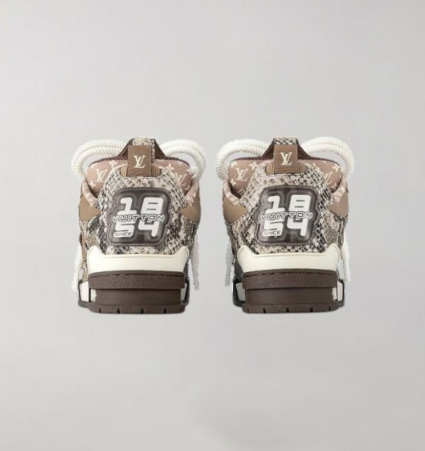 Louis Vuitton Skate Brown Snakeskin - Image 3