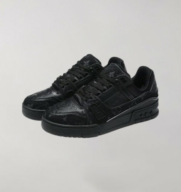 Louis Vuitton Trainer Black Monogram Black - Image 2