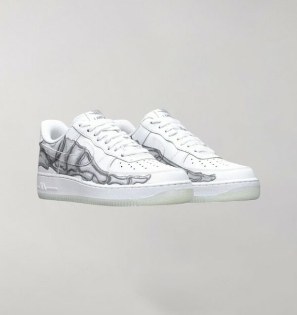 Nike Air Force 1 White Skeleton - Image 2