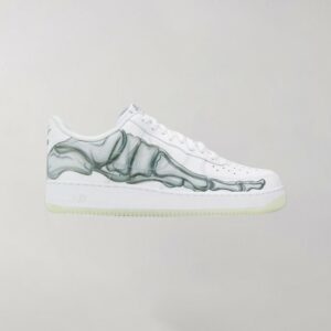 Nike Air Force 1 White Skeleton