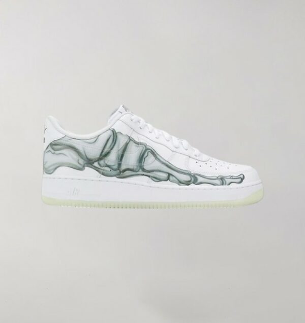 Nike Air Force 1 White Skeleton