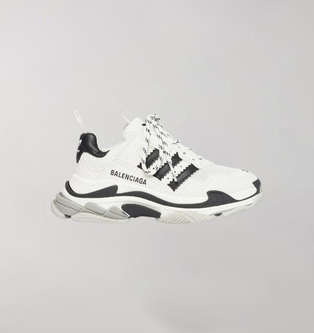 Balenciaga x Adidas Triple S White